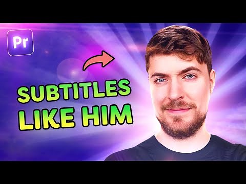 How To Recreate MrBeast Subtitles (Premiere Pro)