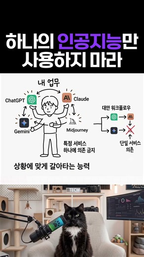 한 AI에 모든 업무를 할당하지 마라 #클로드 #앤트로픽 #구글 #지피티