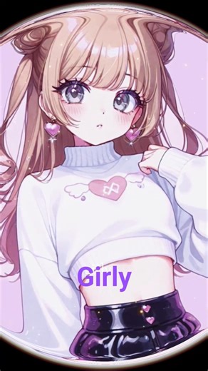 #oc #outfit #gacha girly vs tomboy your favorite …