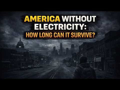 24 Hours Without Electricity in America… Chaos Begins 😱⚡#survival #survivalskills #survivalstory
