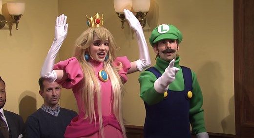 See Grimes as Princess Peach, Elon Musk as Wario in 'SNL' Mario Murder Trial Sketch