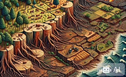 Beyond the Canopy: The Multi-Scale Climate Impacts of Land Transformation