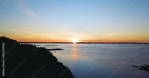 Drone footage from the small fishing village on Deer Island, New Brunswick, Canada.