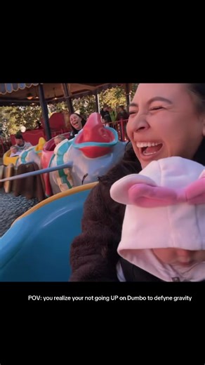 Throwback to when I couldn’t comprehend “down” lever means “up” and “up” means down until the song was over🤷🏽‍♀️@vkenn555_ @Disney Parks