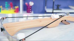 Testing The Marshmallow Crossbow
