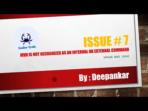 [Solved] mvn is not recognized as an internal or external command|| How to Install Maven