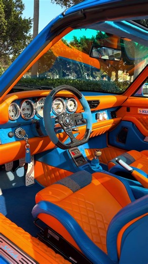 1997 PORSCHE 993 TARGA Started as a convertible Fused with a factory Targa top.