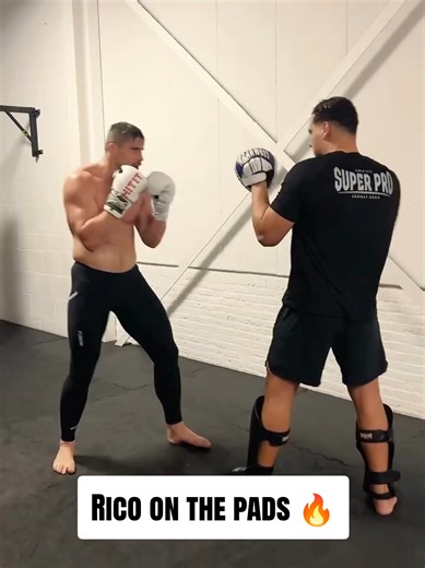 Rico Verhoeven's Training Session Ahead of Usyk Fight