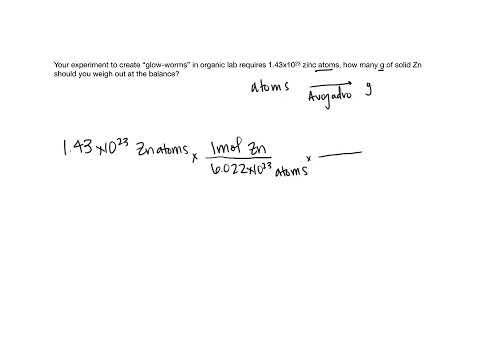 Using Avogadro's Number