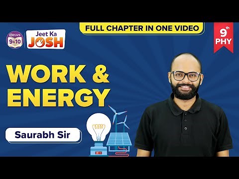 Work and Energy One Shot Class 9 Science (Physics) Chapter 11 (Concepts) | BYJU'S Class 9