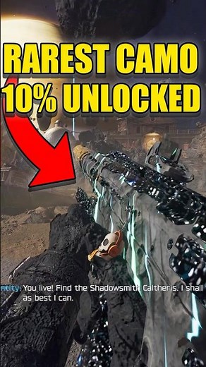 The Shower Camo Is the RAREST Zombies Camo (Only 10% Got It) 😳