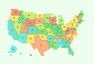 Tilegrams: Make your own cartogram hexmaps with our new tool