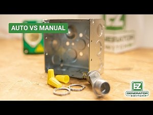 EZ Generator Switch - Automatic vs. Manual Transfer Switch