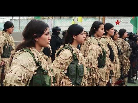 YPJ`ê li Kobanê toraneke leşkerî li dar xist