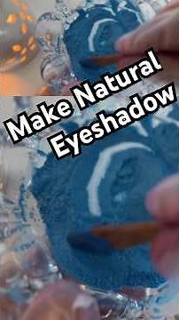Corn starch + Mica = Eyeshadow!