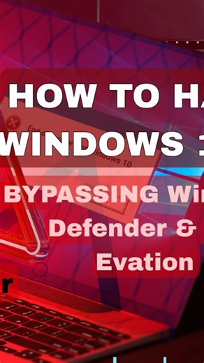 RED ROOT / AGAMPREET SINGH on Instagram: "How to hack windows 10/11 using Malware with Bypassing Windows Defender and AV EVATION- Part 2 Github Repo and Video link in bio . . . . #cybersecurity #redroot #ethicalhacking #penetrationtesting #windows"