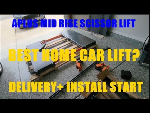 APlusLift-Mid Rise Scissor Lift-Delivery and Install