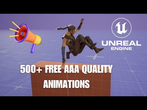 500 FREE Game Animations Sample Project from Unreal Engine | Motion Matching