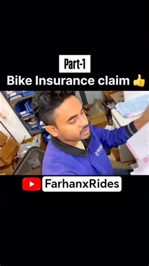 How to claim bike insurance 🤝 #bikeinsurance #howtoclaimbikeinsurance
