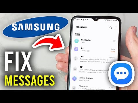 How To Fix Samsung Phone Not Receiving Text Messages - Step By Step
