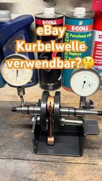 Cheap Simson crankshaft on eBay, usable? #simson #simsonconnects #s51 #bikelife #repair #engine