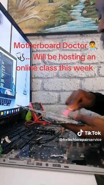 I love challenges, give me that dead motherboard. #technology #computer #fyp