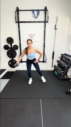 Sculpt Daily - Single Leg Squat with Lateral Raise and Abduction