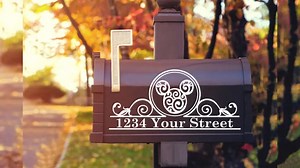 Custom Disney Mailbox Decal To Add Magic To Your Home! | Chip and Company