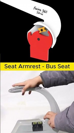 Why must bus handrails be lifted before lowering? #mechanical #mechanism #mechanic #fusion360