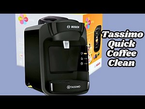 Cleaning Your Bosch Tassimo Coffee Machine in Minutes!