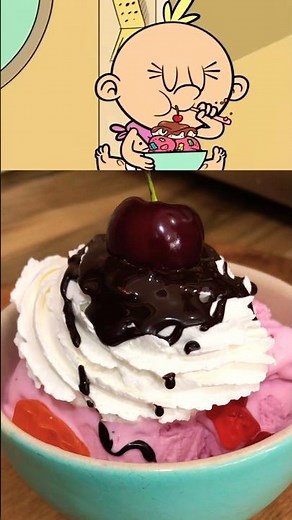 I Made The Loud House Ice Cream Sundae🍨Easy Kids dessert 😋