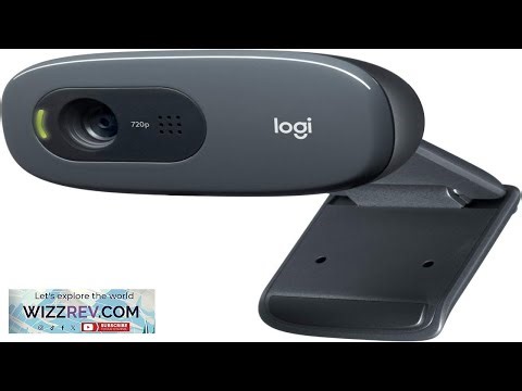 Logitech C270 HD Webcam 720p Widescreen HD Video Calling Light Correction Noise Reducing