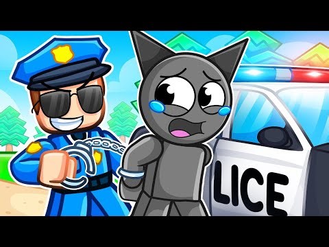 Gray Got ARRESTED in Roblox!