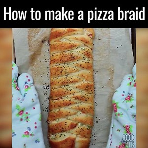 20K views · 290 reactions | How To Make A Pizza Braid Need this in my life  Credit: Food Dolls BuzzFeed Food Tasty Delish Food Network INSIDER food Cooking Panda Tastemade Spoon University MetDaan Food UNILAD Grub The FOOD Bible | Viral Food TV | Facebook