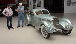 1935 Bugatti Aerolithe replica is authentic right down to the magnesium body