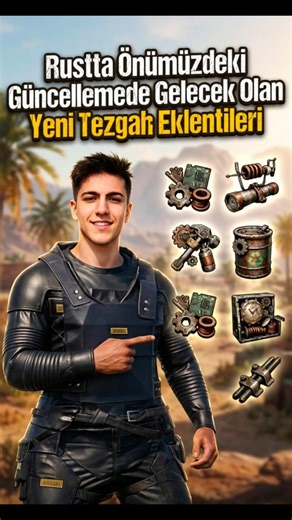 New crafting attachments coming to Rust in the upcoming update. A new crafting revolution in Rust...