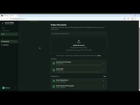 Mantis Builder Upload Project Documents Part #2