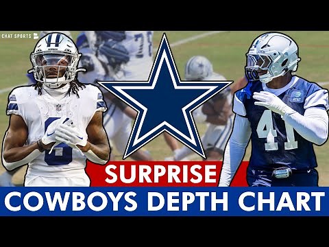 Dallas Cowboys Release SURPRISING Depth Chart Before 2025 NFL Preseason Week 1 vs. Rams
