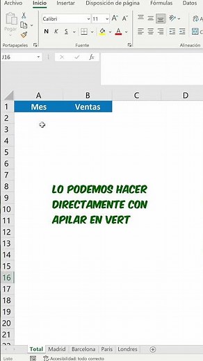 Cómo unir tablas de varias hojas de forma masiva con Excel. Tips Excel