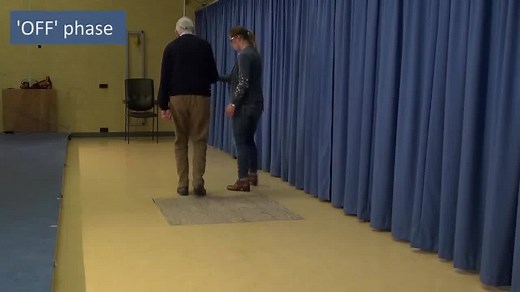 Freezing of gait is one of the most typical features of Parkinson's disease. Watch a patient demonstrate how this feature worsens when crossing a doorway, and see the effects of visual and audio cueing, and dopaminergic medication. http://www.thelancet.com/journals/laneur/article/PIIS1474-4422(15)00041-1/fulltext | The Lancet