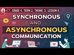 Understanding Synchronous vs. Asynchronous Communication | Grade 4: Term 2, Theme 3, Lesson 8