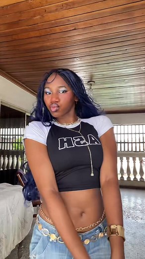 Blue Braids Hair Inspo
