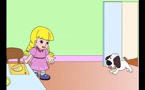 闽教四上Unit6 Meals PartA Listen and follow课文动画