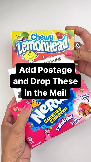 Here’s something fun to mail. Just add postage to these movie theater boxes of candy and it will get to its destination. It’s not cheap to send but it’s fun to decorate and the recipient will 🧡 it!! #snailmailideas #craftlife #craftersgonnacraft #paperaddict #stickerlover #happymailideas #snailmailrevival #craftlove #makersgottamake #happymailgoodies #craftsofinstagram #artandcrafts #craftymomma #wermemorykeepers #easycrafts #makersgonnashare #snailmailing #happymailday #craftlover #crafttime #