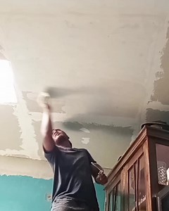 How to apply Putty on ceiling board | Andris Brick Art