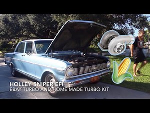 Holley Sniper EFI, and E85 1965 Chevy Nova 194 Turbo Inline Six Cylinder