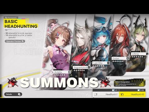 Arknights Endfield: Basic Headhunting Pulls Part 1