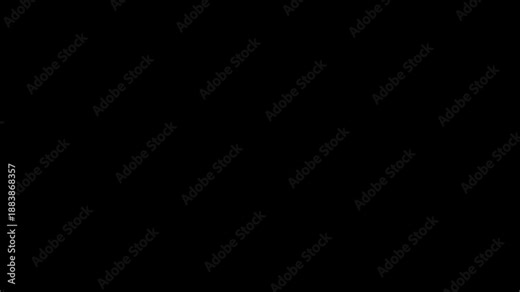 Animated Green Check Mark Icon on Black Background. Success, Verified, and Approved Symbol.