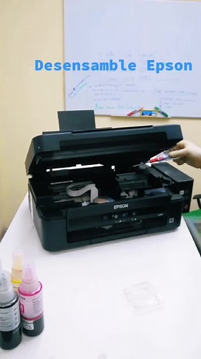 Pasos básicos para desensamblar una Epson L200 en adelante