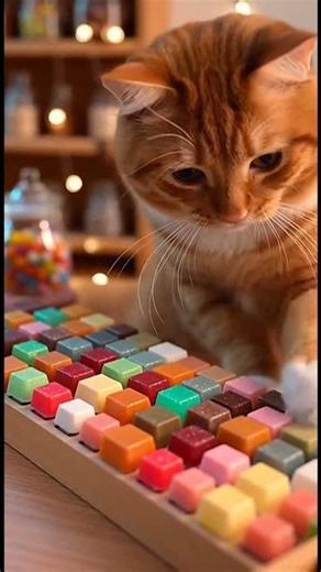 Orange Cat Tries Every Keyboard! #cat #meow #funny